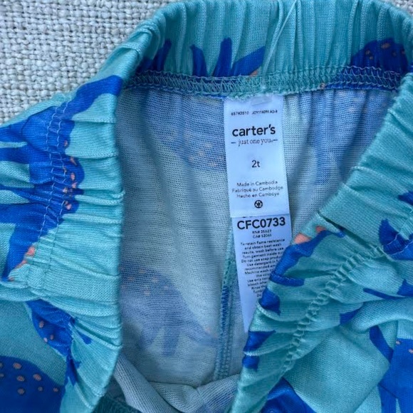 Toddler Boy 3 Piece Long Sleeve Dino Pajamas 2T #106 - Picture 4 of 5